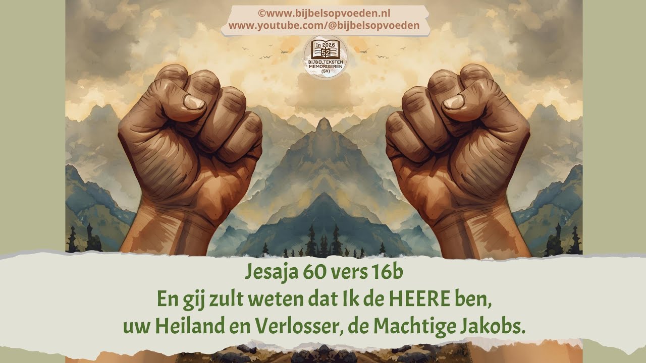 Bijbeltekst zingen: Jesaja 60:16 