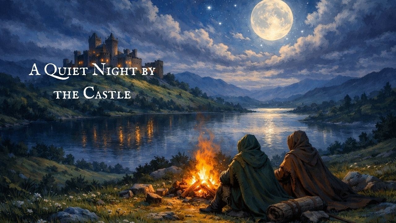 Fantasy Medieval Music for Focus & Calm | A Quiet Night by the Castle