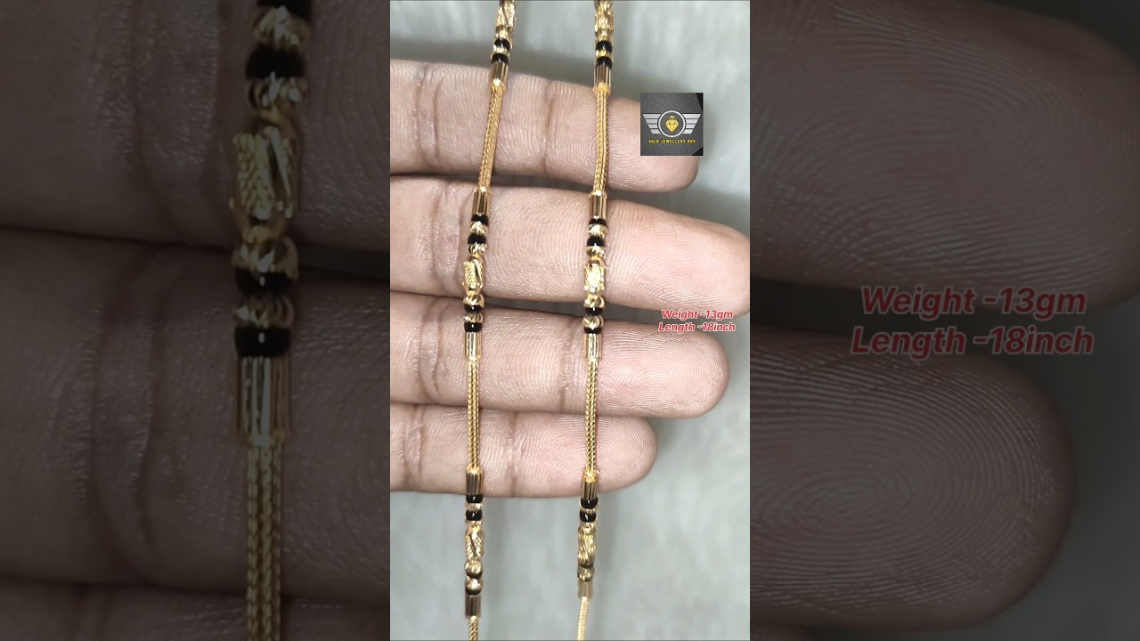 13gm gold mangalsutra✨#shorts#youtubeshorts#goldmangalsutra#mangalsutradesign#gold#goldjewelleryhub