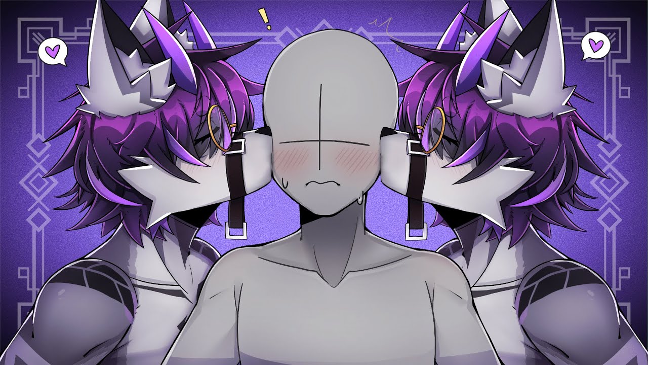 [Furry ASMR] Caught Between Two Dog Boys [3dio] [Kissing] [Sleep Aid]