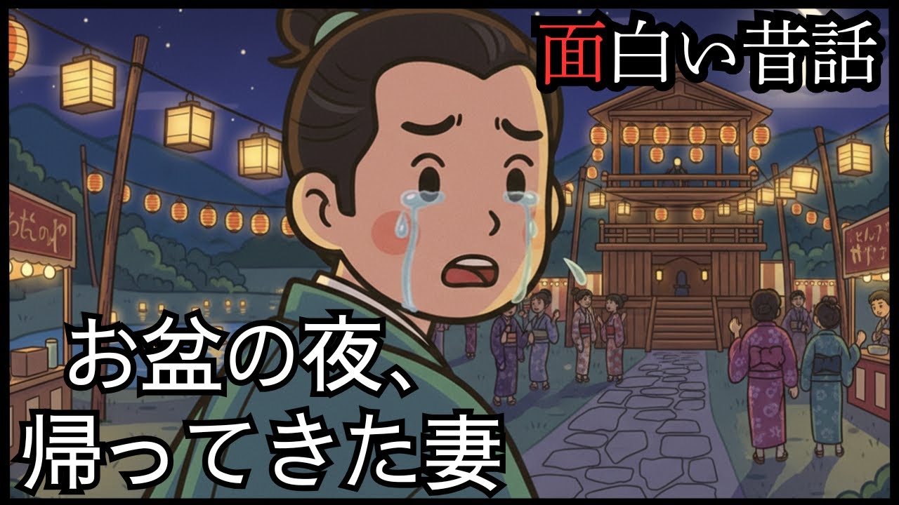 「お盆の夜、死んだ妻が再び戻ってきた」感動の読み聞かせ物語  I 楽しい昔話 I
