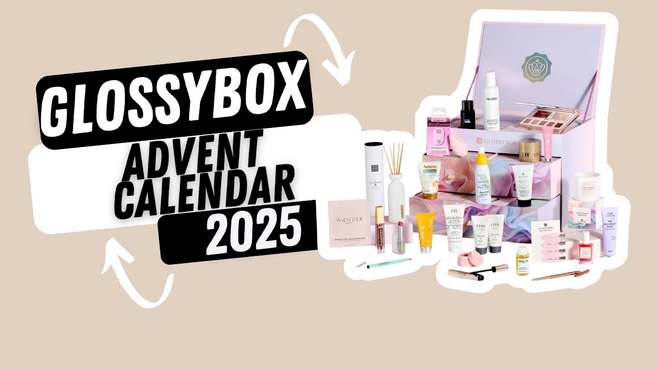 Glossybox Advent Calendar 2025 - Full reveal #beautycalendars