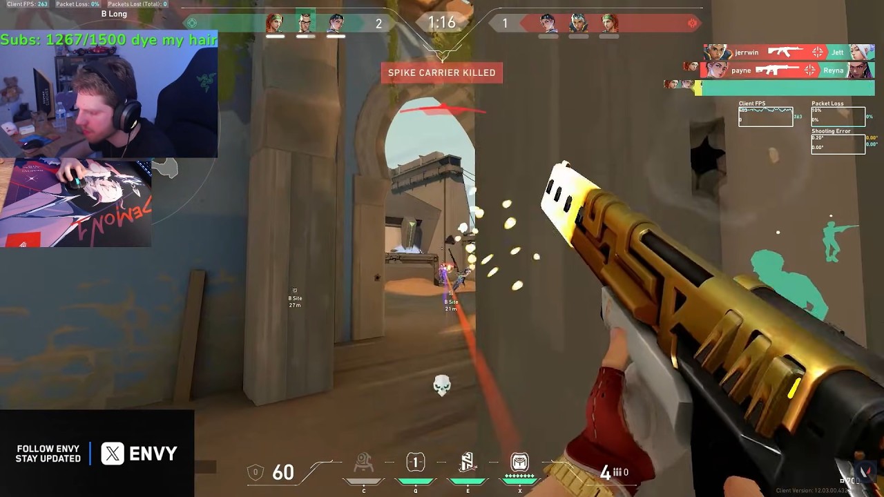 ENVY demon1 ON CHAMBER IS op! VALORANT RANKED GAMEPLAY