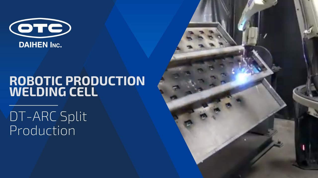 DT-ARC Split Production | Robotic Production Welding Cell
