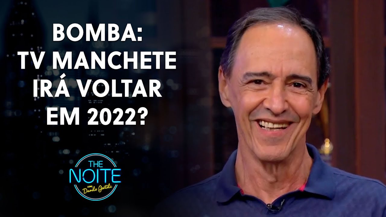 Locutor Eloy Decarlo comenta sobre a possível volta da Rede Manchete | The Noite (17/03/22)