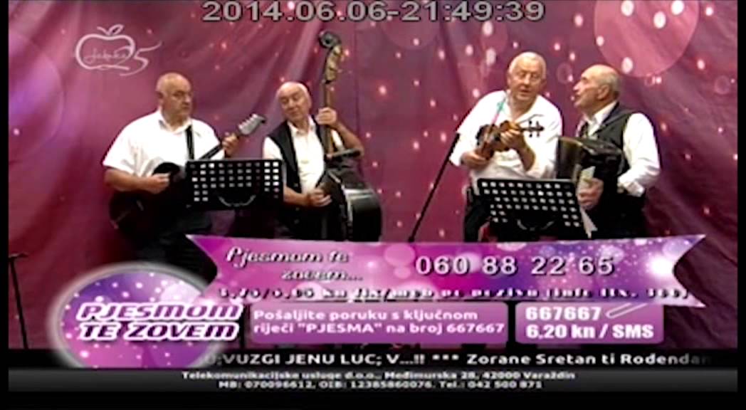 T.S. VESELI DEDEKI U EMISIJI PJESMOM TE ZOVEM