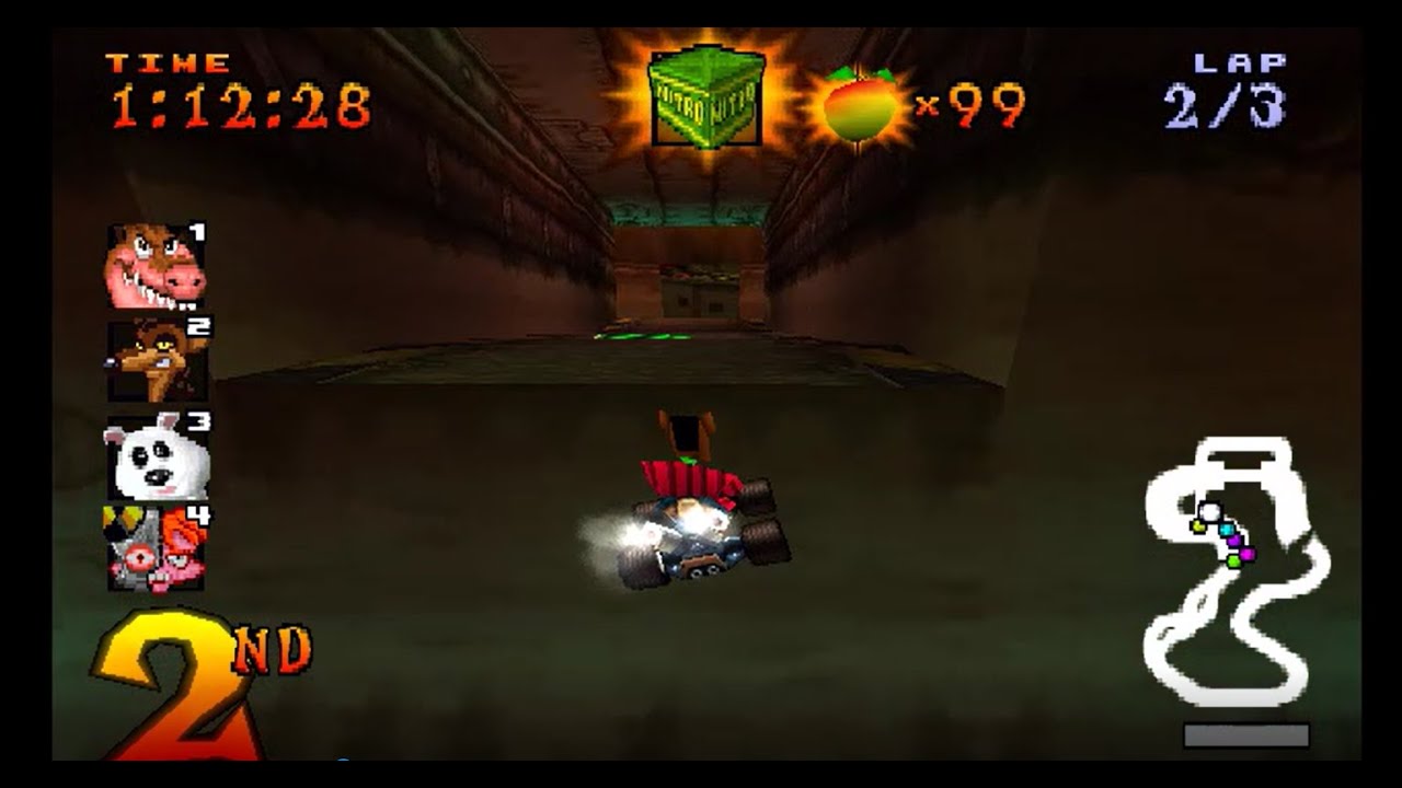 All Tracks in Crash Racing – كل طرق لعبة كراش سباق - مين الأسرع؟    CTR - Crash Team Racing