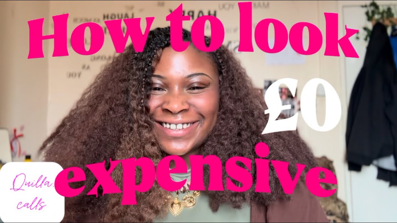 How to look expensive for £0! 