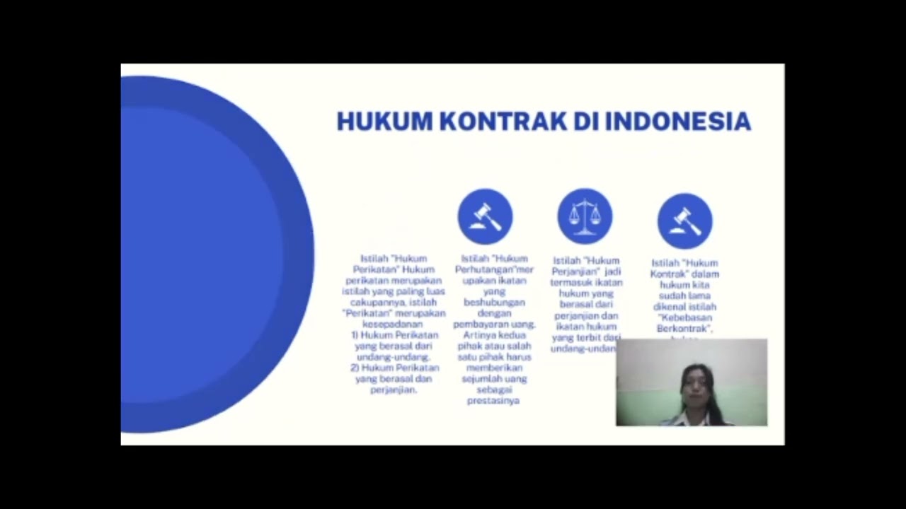 Hukum perjanjian MoU dan E- contract