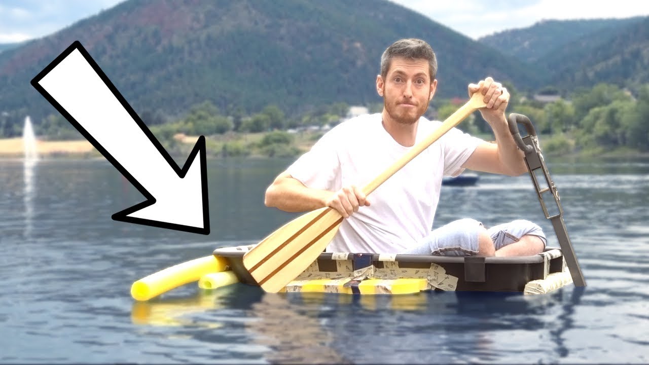 Wagon Boat MOD! Will It Float?!