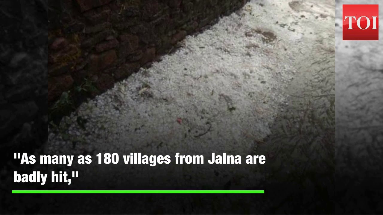Three dead, crops damaged as hail storm hits Maharashtra