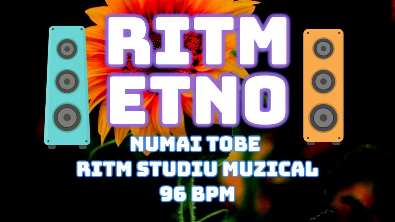 Ritm etno ritm muzica de petrecere studiu muzical 96 bpm numai tobe