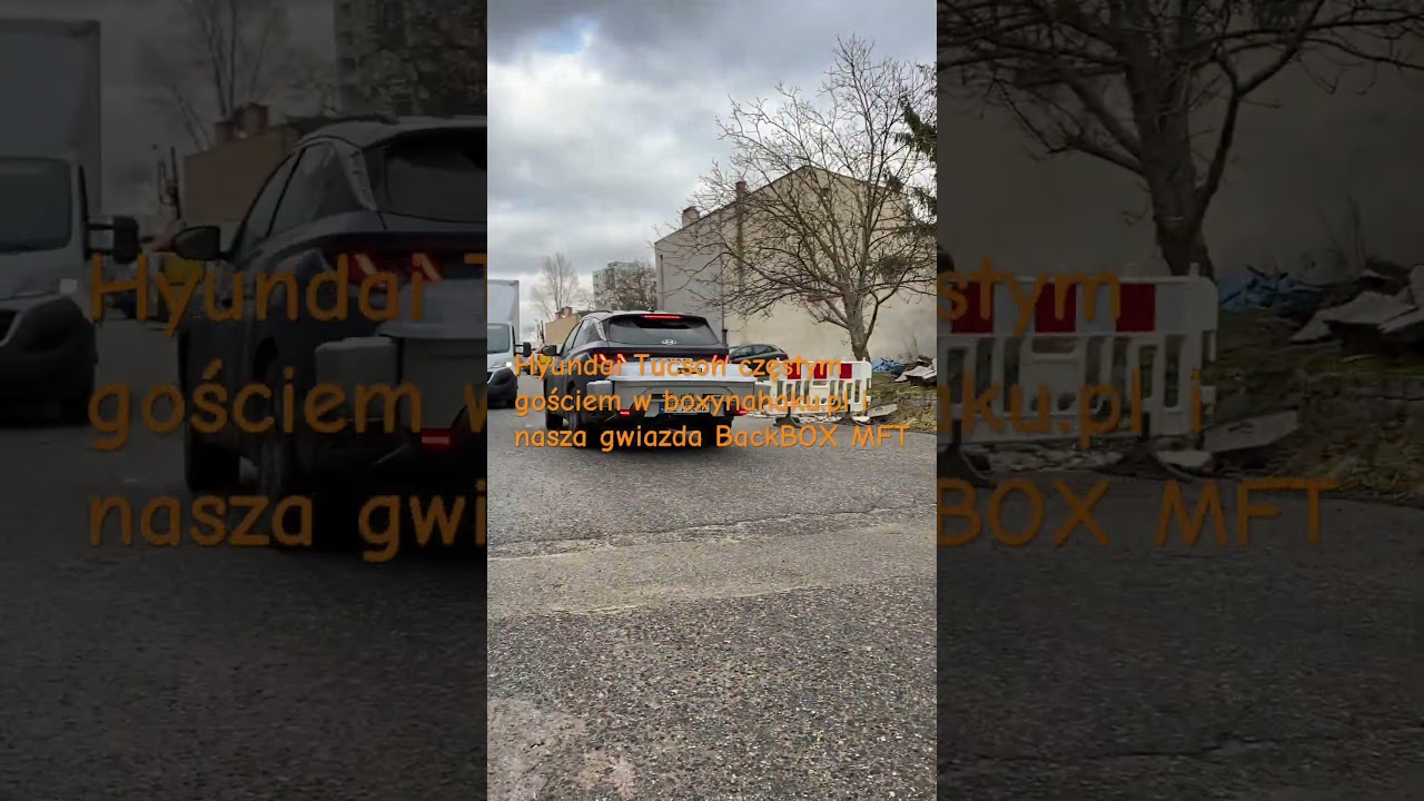 Hyundai Tucson częstym gościem i nasza gwiazda BackBOX MFT do przewozu nart o długości do 186 cm ￼￼