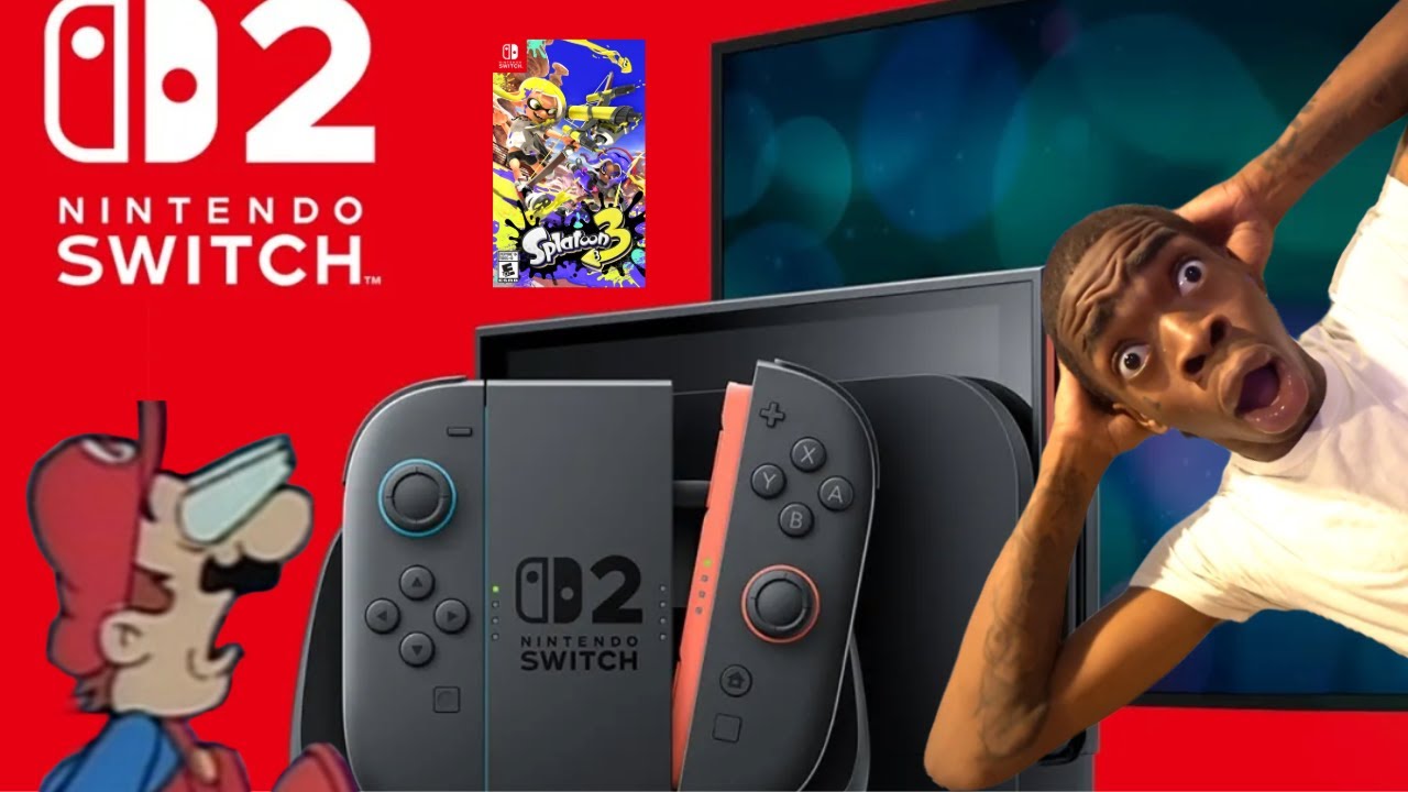 I PRE ORDERED THE SWITCH 2 (Splatoon 3 gameplay)