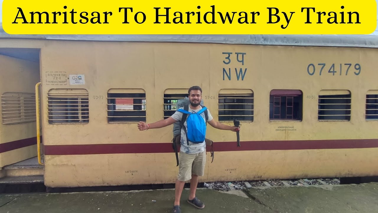 Amritsar To Haridwar By Train। Amritsar to Haridwar Jan Shatabdi Express।Haridwar To Rishikesh Train