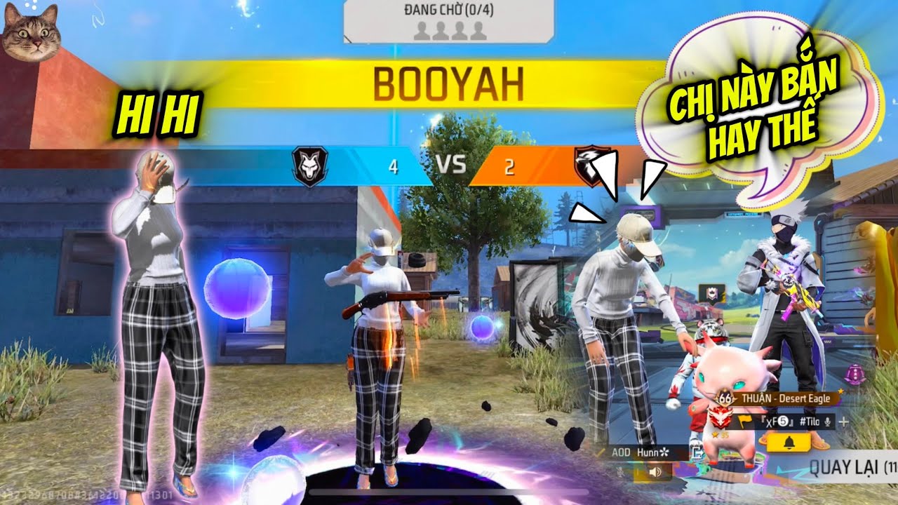 [Free Fire] Giả Gái Ghép Kênh Thế Giới Gặp 2 Bạn Nam Siêu Cute Và Cái Kết...!!!