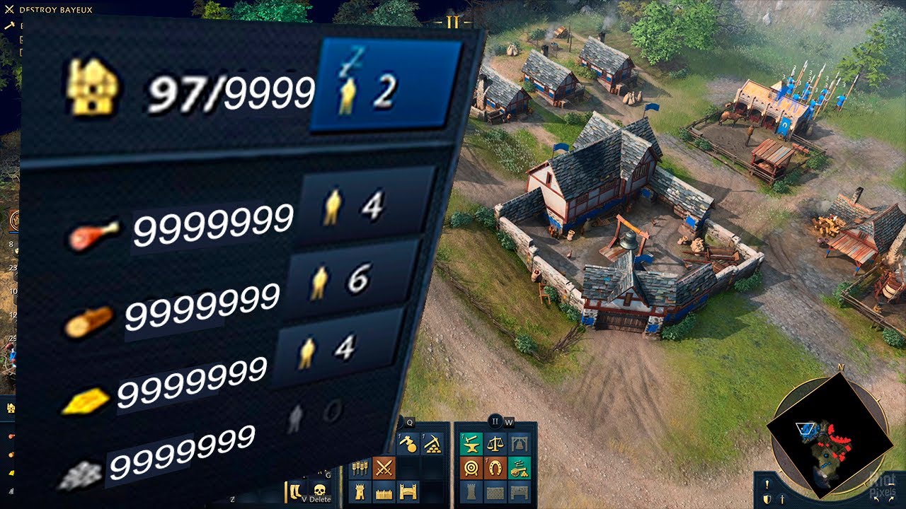 Age of Empires IV - Infinite Population + Cheats/Hacker