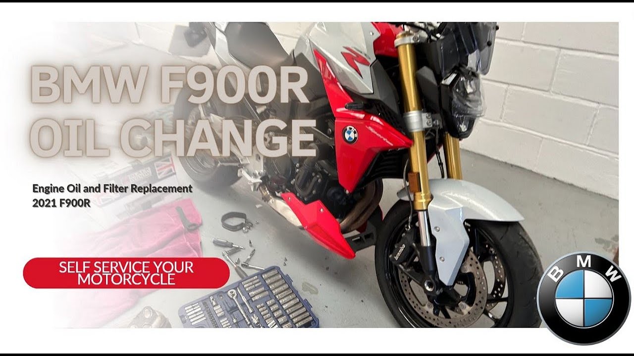 2021 BMW F900R Oil Change