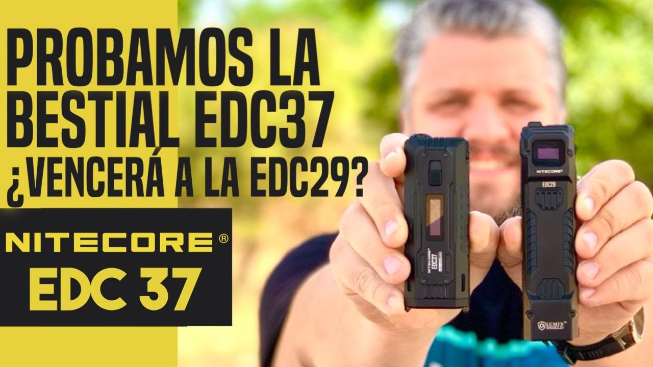 NITECORE EDC37: ¿vencerá a la EDC29? Revisión EDC4K