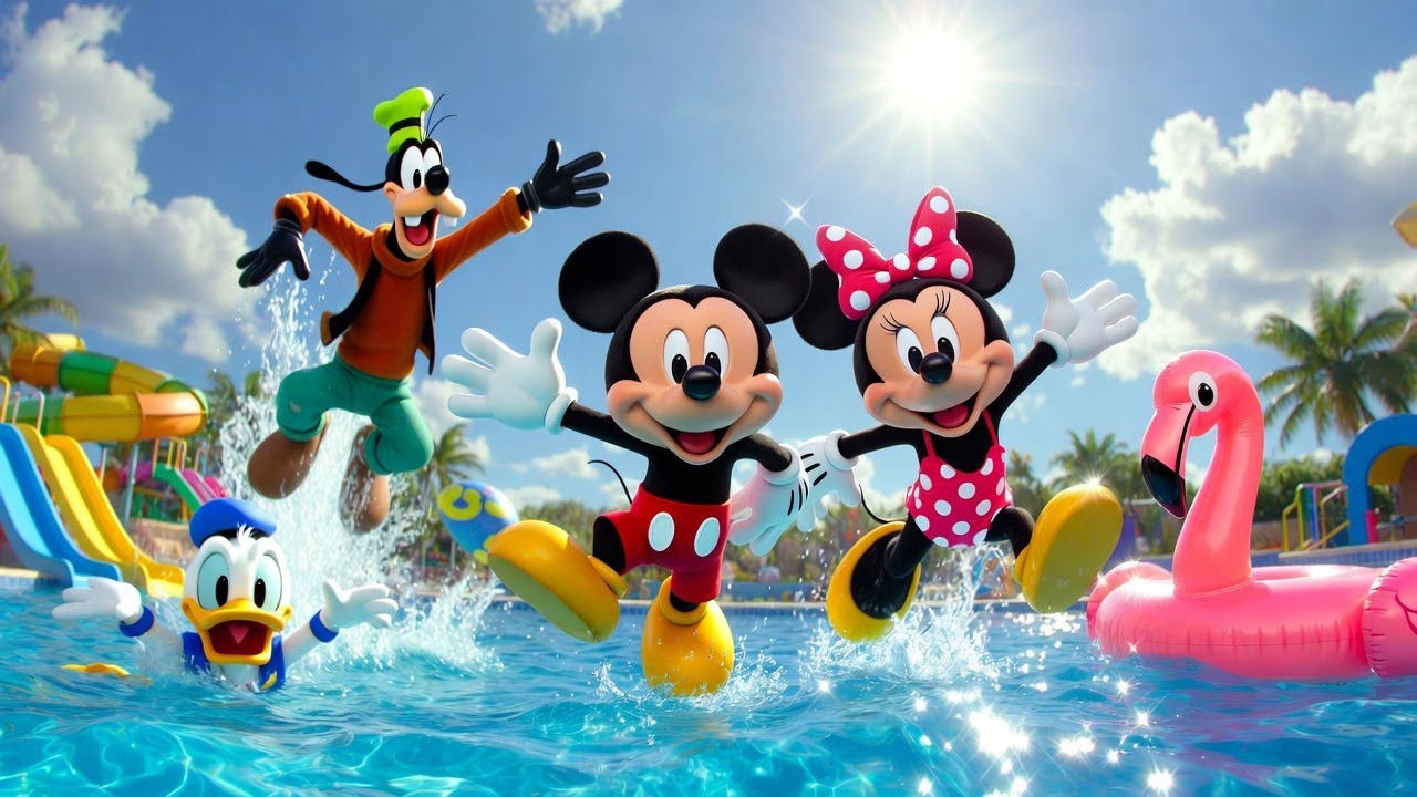 Mickey and Friends Pool Party Chaos! 🎉💦 Episode 3   