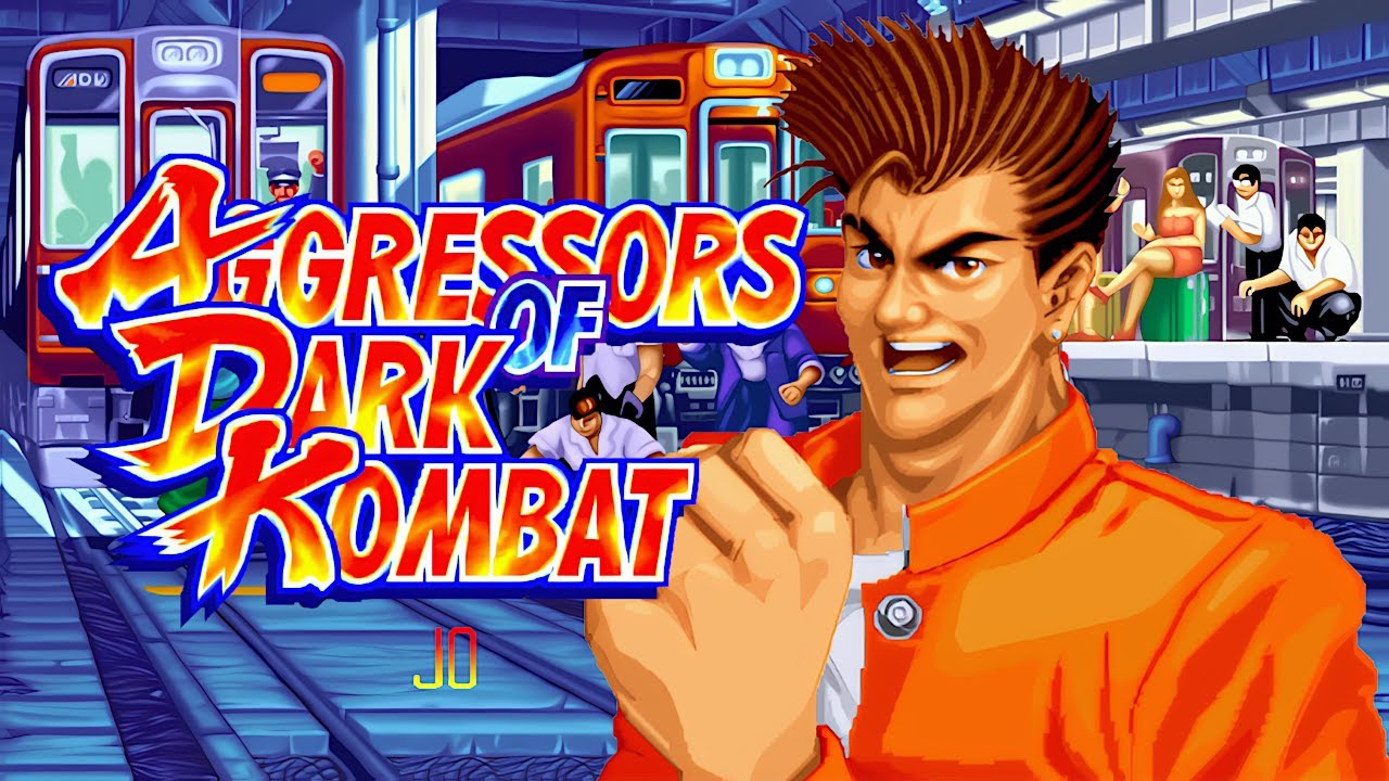 Aggressors of Dark Kombat - Joe Kusanagi (Neo Geo MVS) 痛快 GANGAN 行進曲 草薙 条