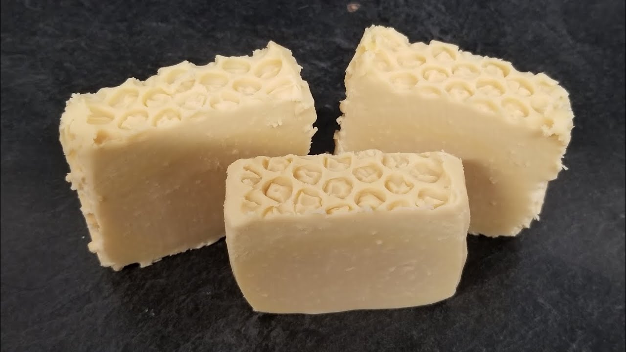 Making Honey Almond Soap