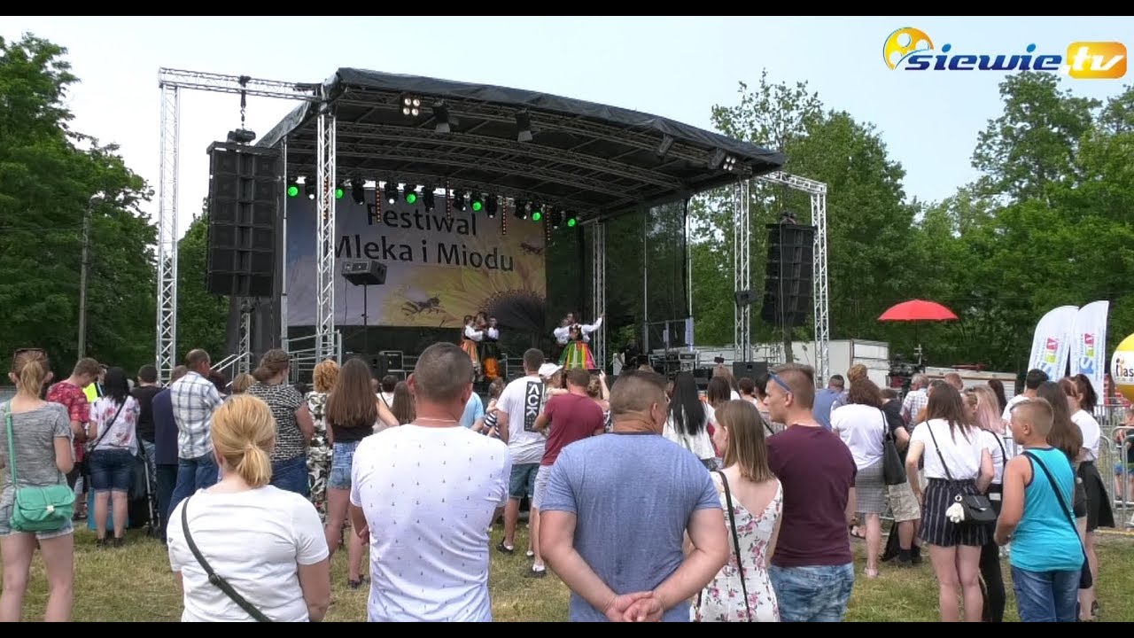 VI FESTIWAL KRAINA MLEKIEM I MIODEM PŁYNĄCA W BURZENINIE - siewie.tv