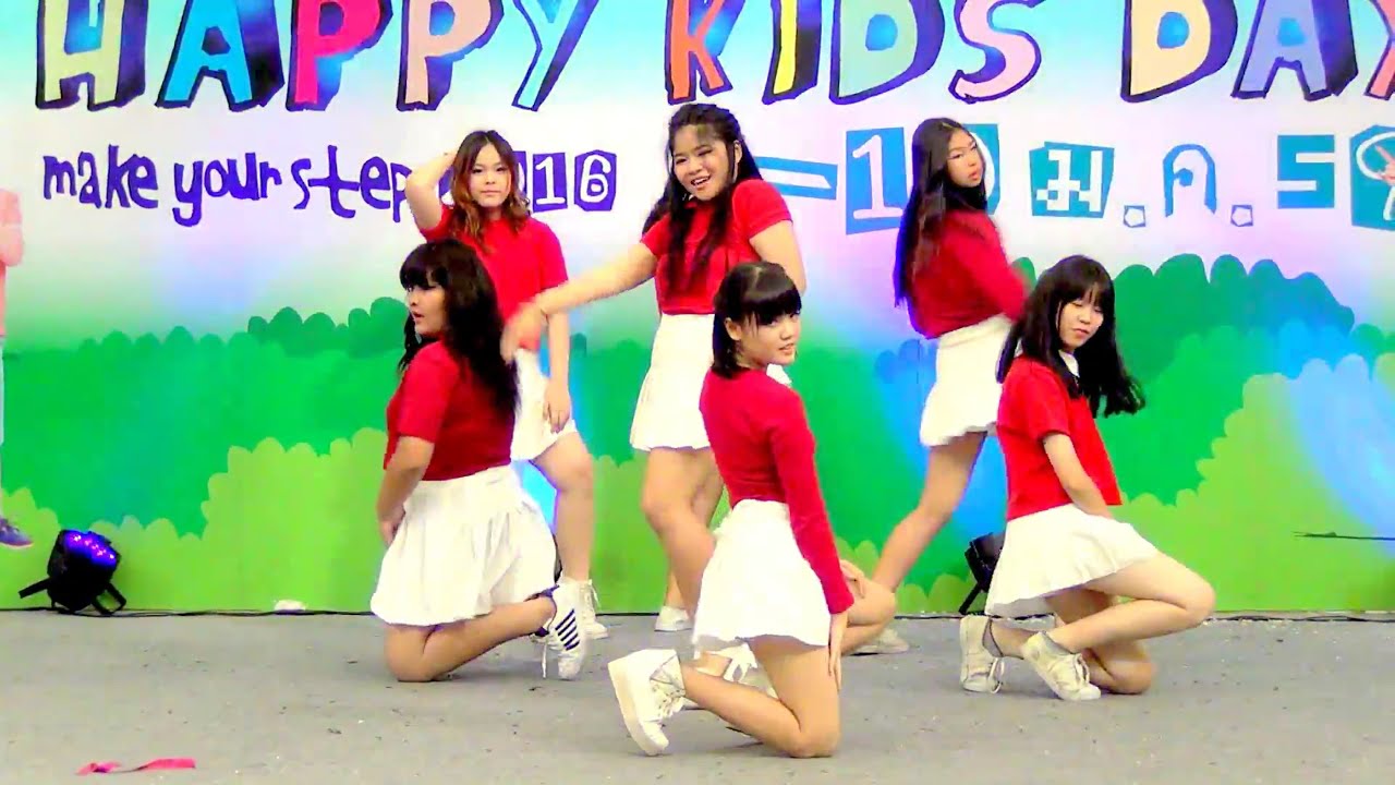 160109 Stephanie cover AOA - Short Hair + Heart Attack @Paradise Park K-POPS 2016 (Audition)