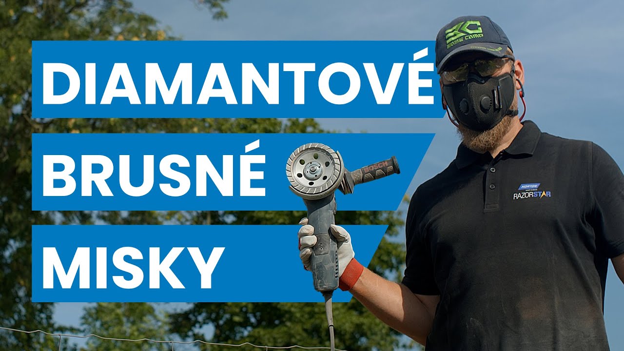 ⚙️Chcete brousit beton, kámen nebo zdivo? Seznamte se s brusnou miskou Norton Expert