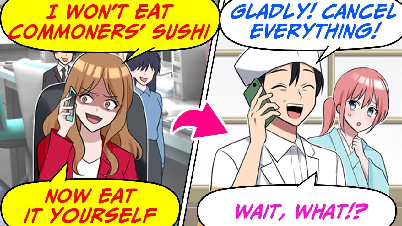 [Manga Dub] CEO's Daughter cancelled 30 sushi orders, so I cancelled all happily...!? [RomCom]