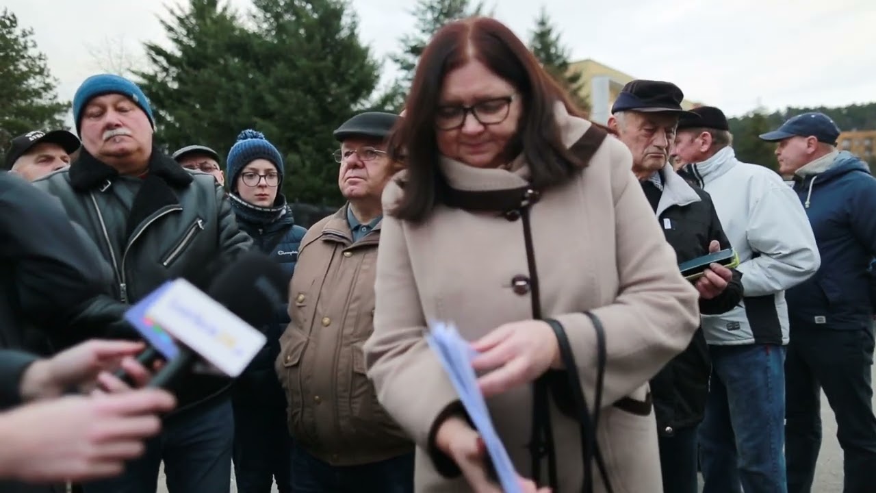 Protest mieszkańców Osiedla Młodych w Gorlicach