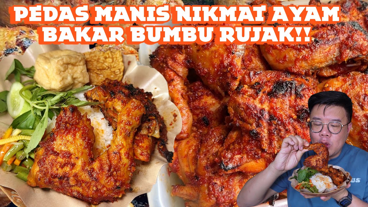 AWAS GAK KEBAGIAN.. CEPET BANGET NIH HABISNYA AYAM BAKAR DI PASAR MINGGU!!