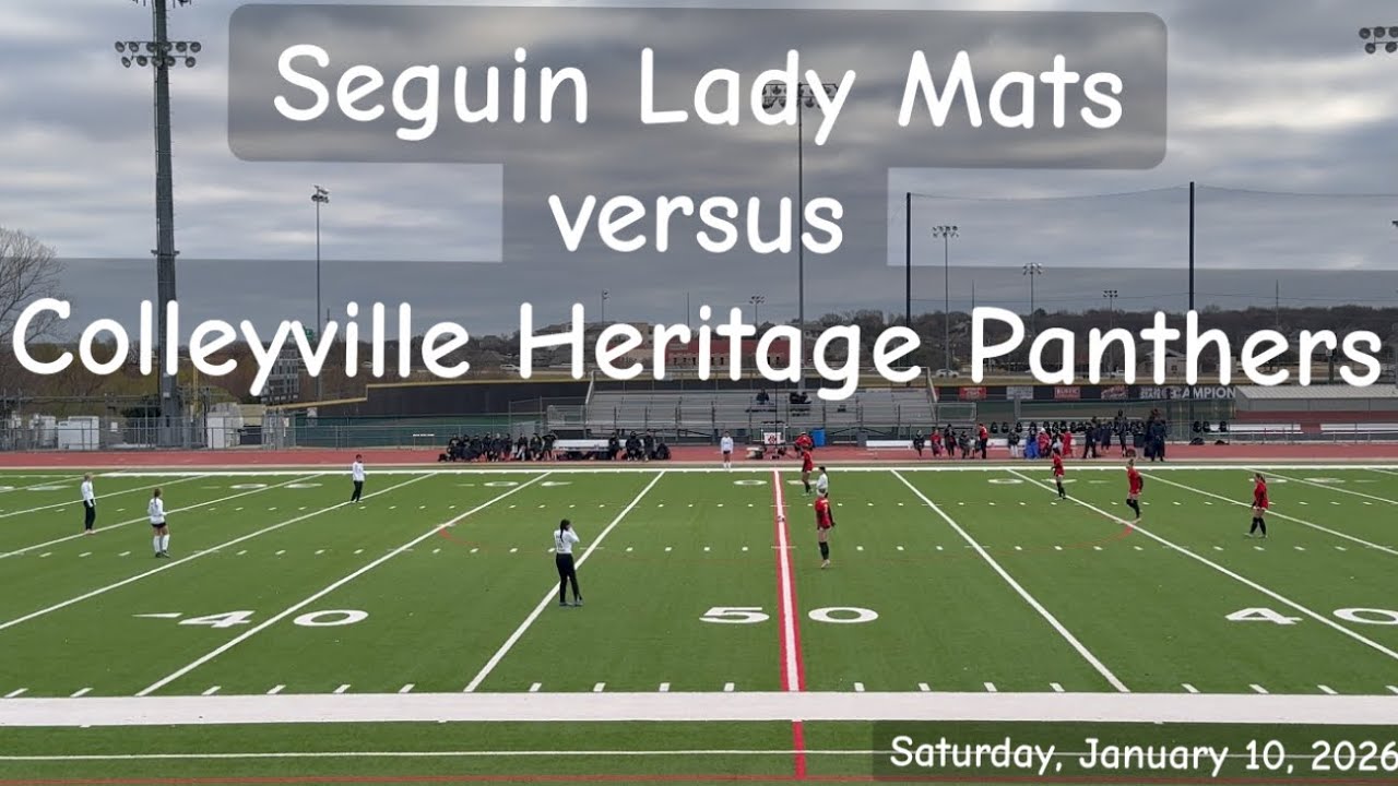 Varsity soccer: Seguin Lady Mats versus Colleyville Heritage Panthers
