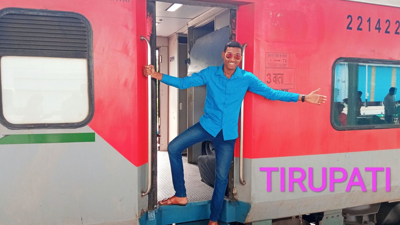 Kholapur to Tirupati Balaji with rail || Miraj to Tirupati || Railways Safar ||