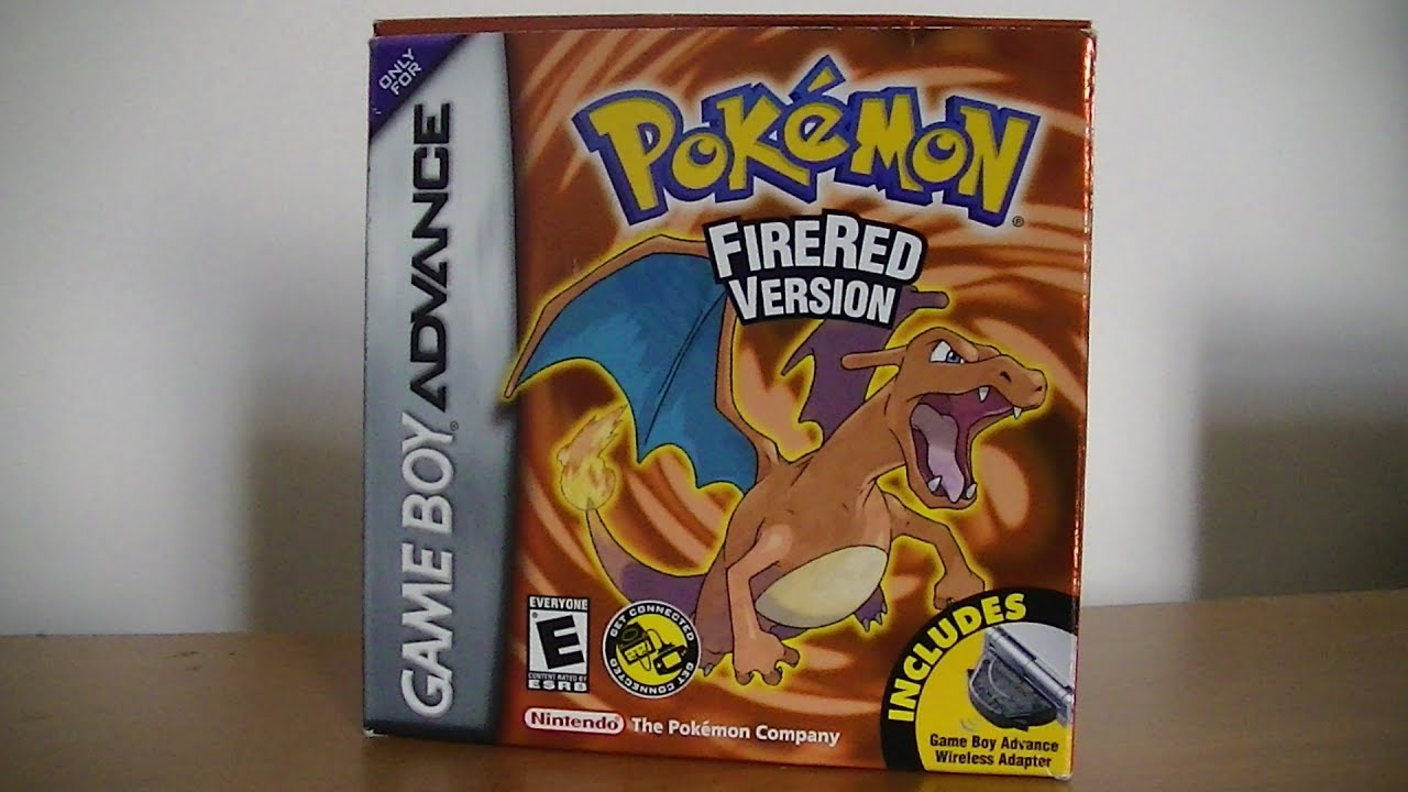 Retro Unboxing - Pokémon Fire Red Version!