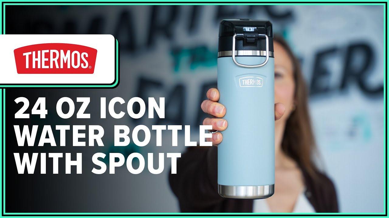 Thermos 24 oz Icon Water Bottle with Spout Review (2 Weeks of Use)
