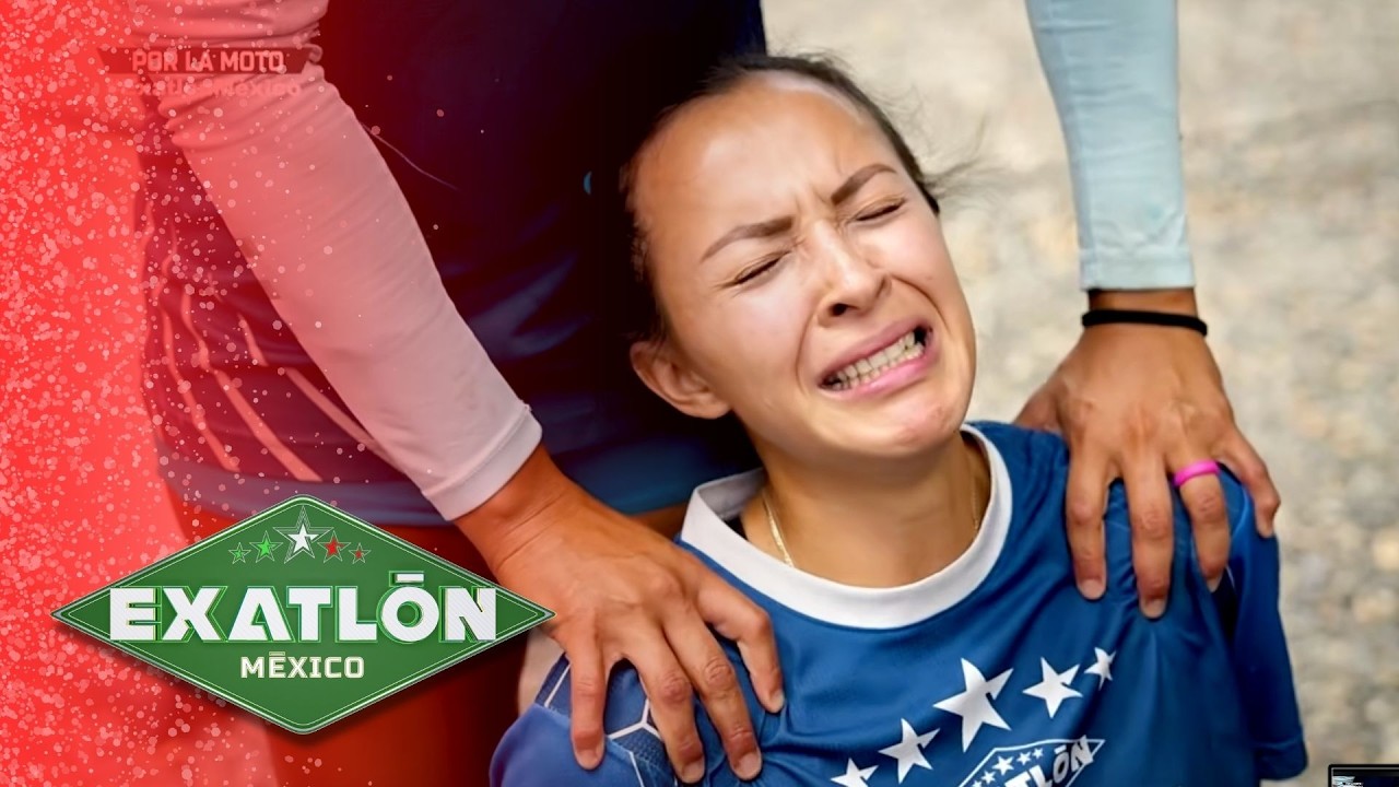 ¡Dana sufrió un accidente terrible!😰 Su rodilla se fue hacia adentro😖 | Exatlón México 2026