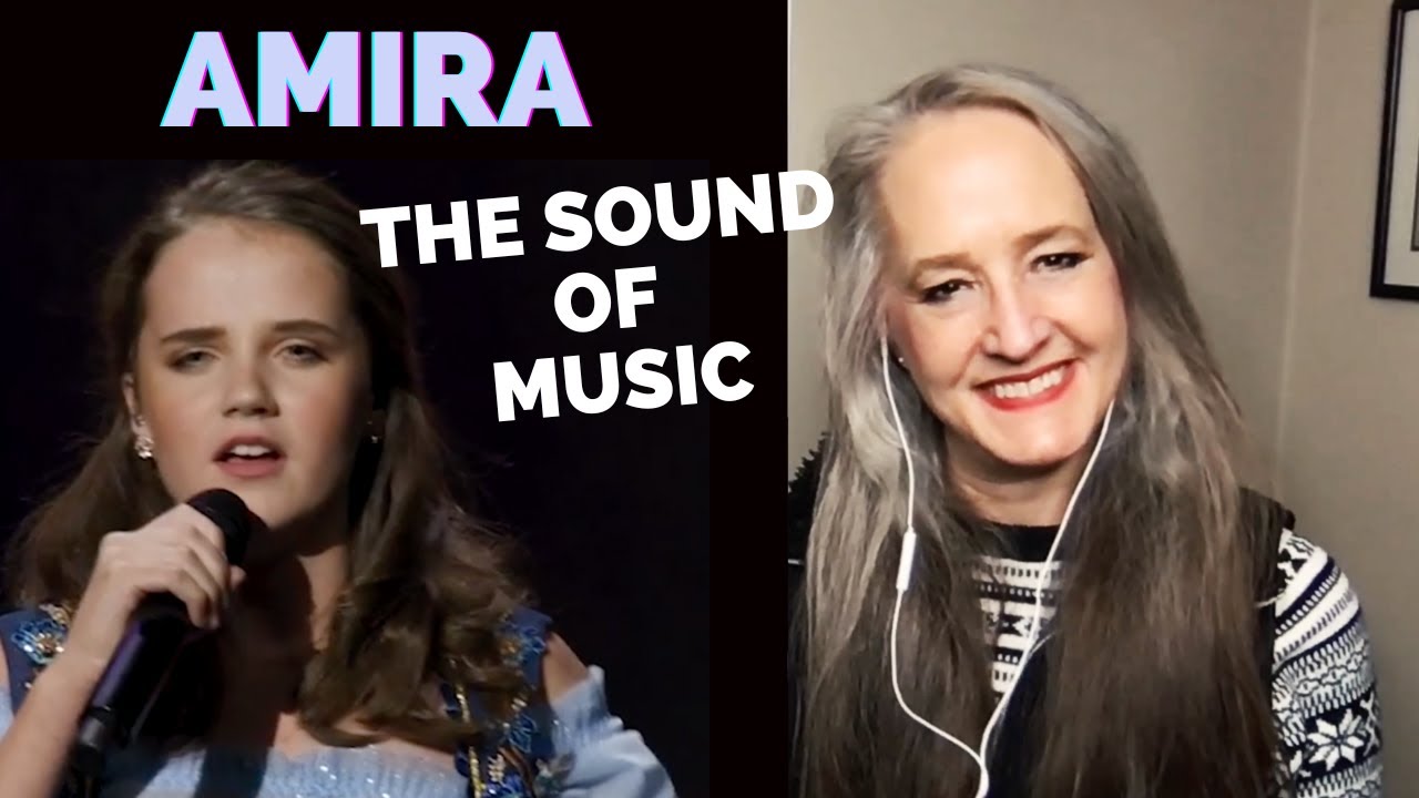 Voice Teacher Reaction to Amira Willighagen - The Sound Of Music  - 2019