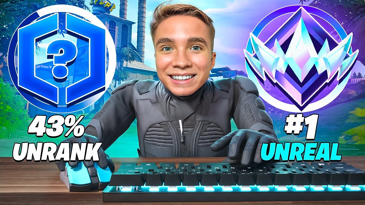 SPEEDRUN OD UNRANKEDA DO UNREALA w FORTNITE