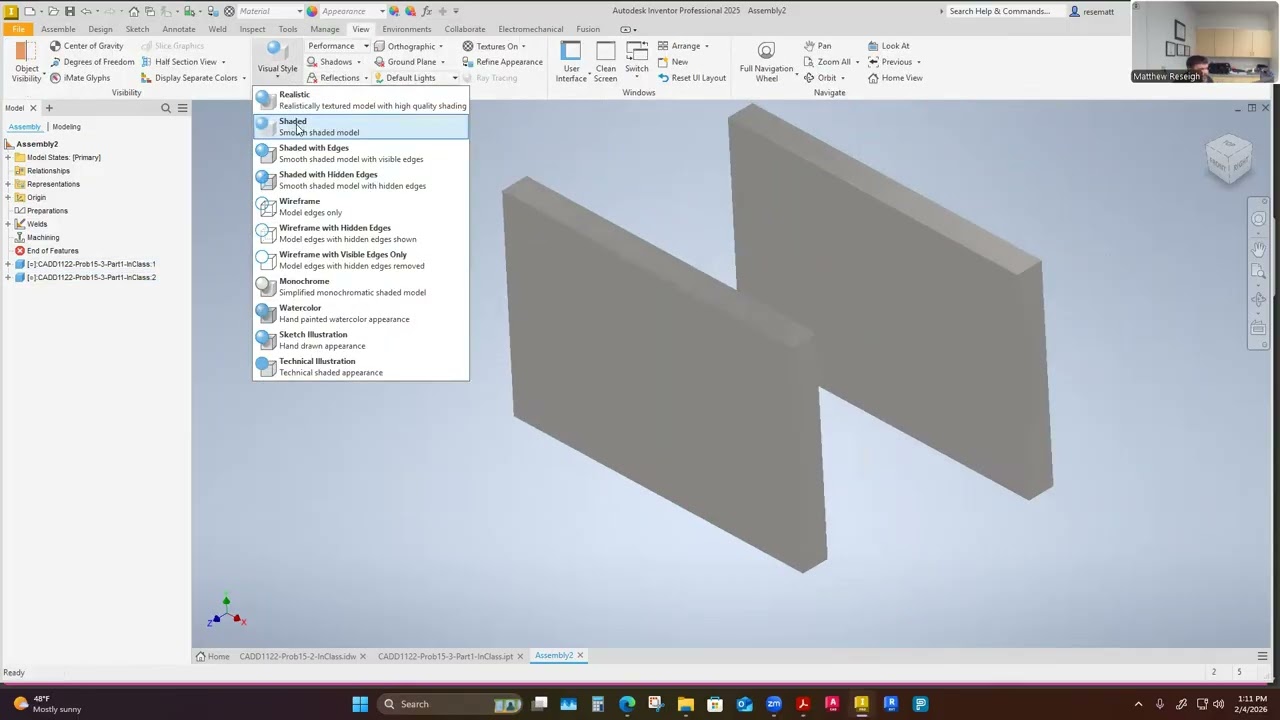 CADD 1122 Prob 15-3