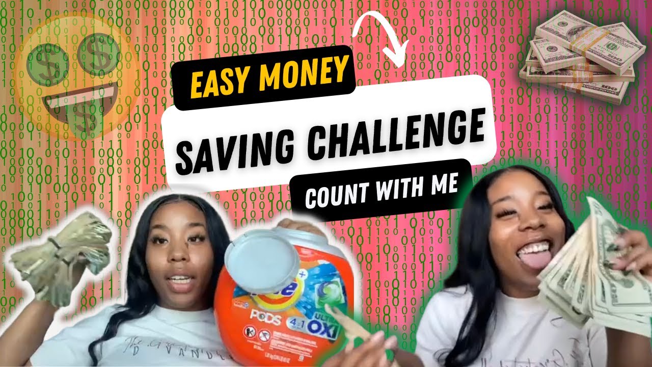 1 YEAR Money Saving Challenge TIDE PODS container | 2022