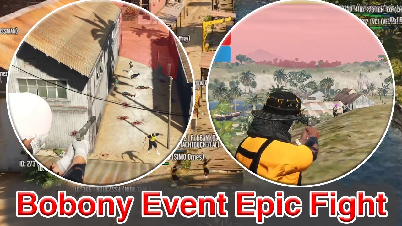 Bobony Event Epic Fight GTA RP | Vodka Danas sabiri Nahoule