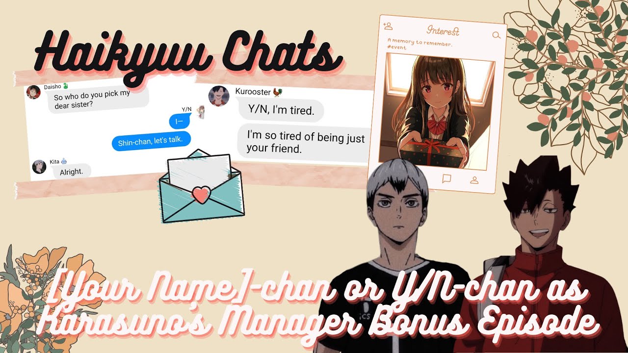 Haikyuu Chats | Y/N-chan as Karasuno's Volleyball Manager [BONUS EPISODE] | Y/N's Happily Ever After