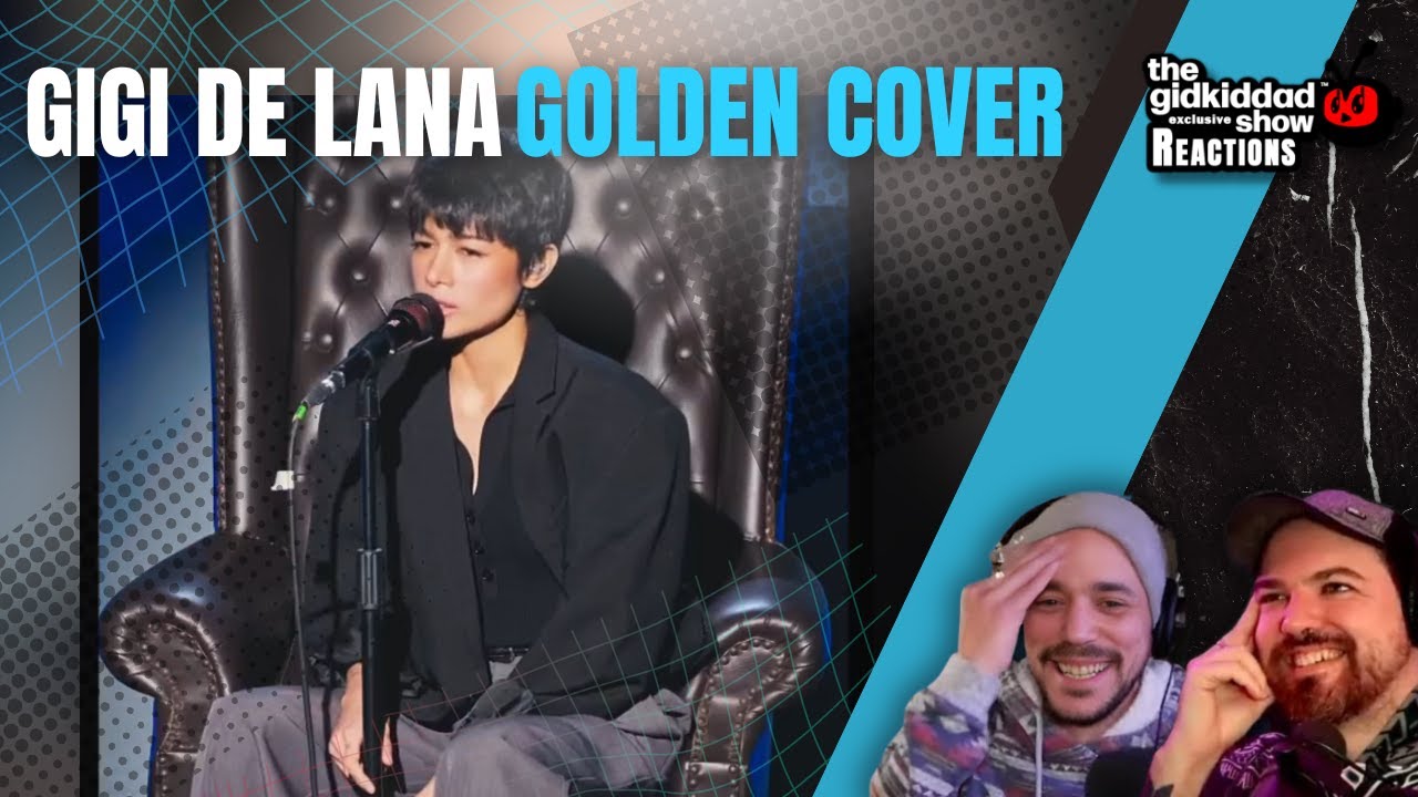 PRODUCERS REACT - Gigi De Lana GOLDEN KPop Demon Hunters Cover Reaction