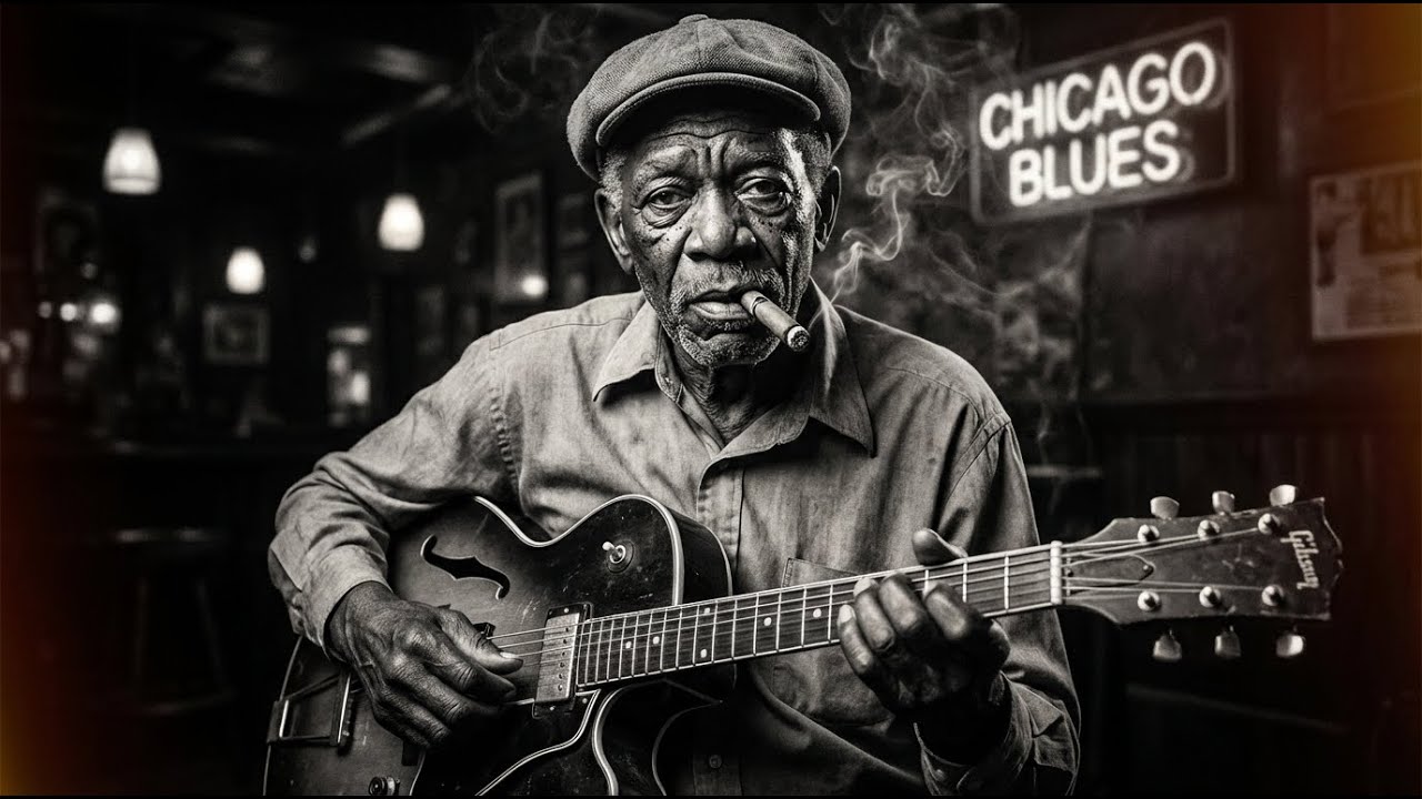 Relaxing Chicago Blues Music 🎸 The Ultimate Whiskey Blues Session