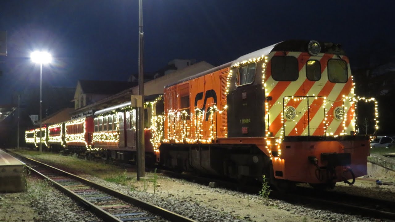 CP 9005 no Comboio Histórico Do Vouga - Edição de Natal / 2025