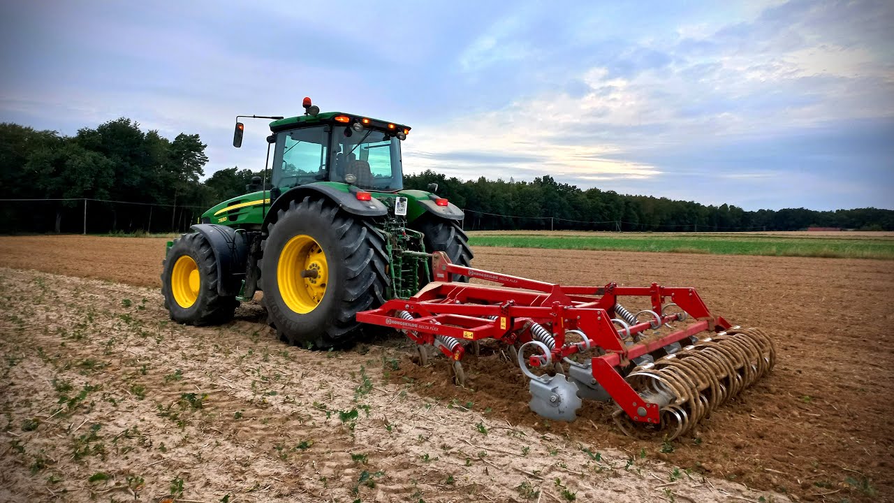 Uprawa bezorkowa pod pszenicę | JD 7930 & Kongskilde Delta Flex