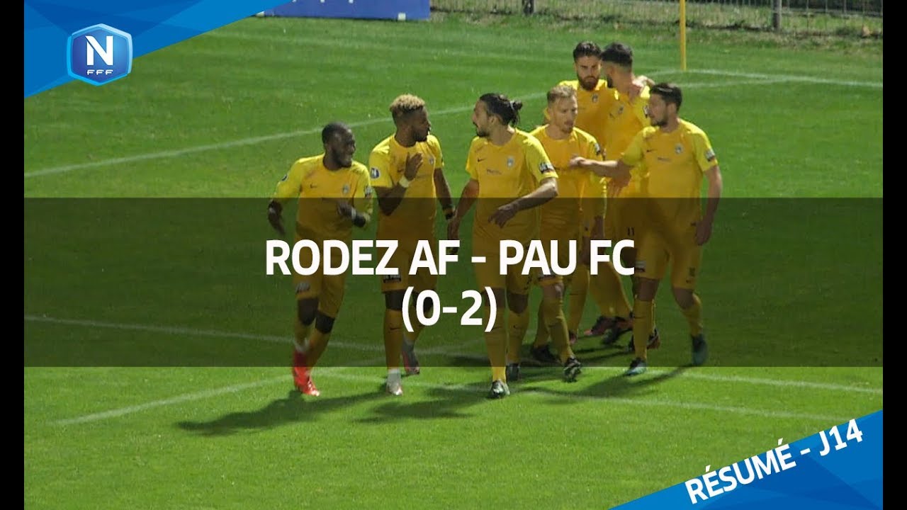 J14: Rodez AF - Pau FC (0-2) le r&eacute;sum&eacute;
