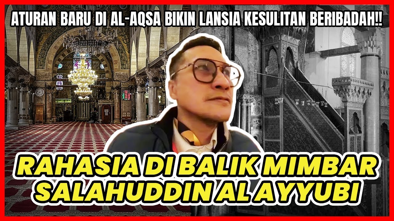 Uncle Ghalib penjaga Al Aqsa dilarang masuk krn video viral mengajak orang datang - Vlog Aqsa 