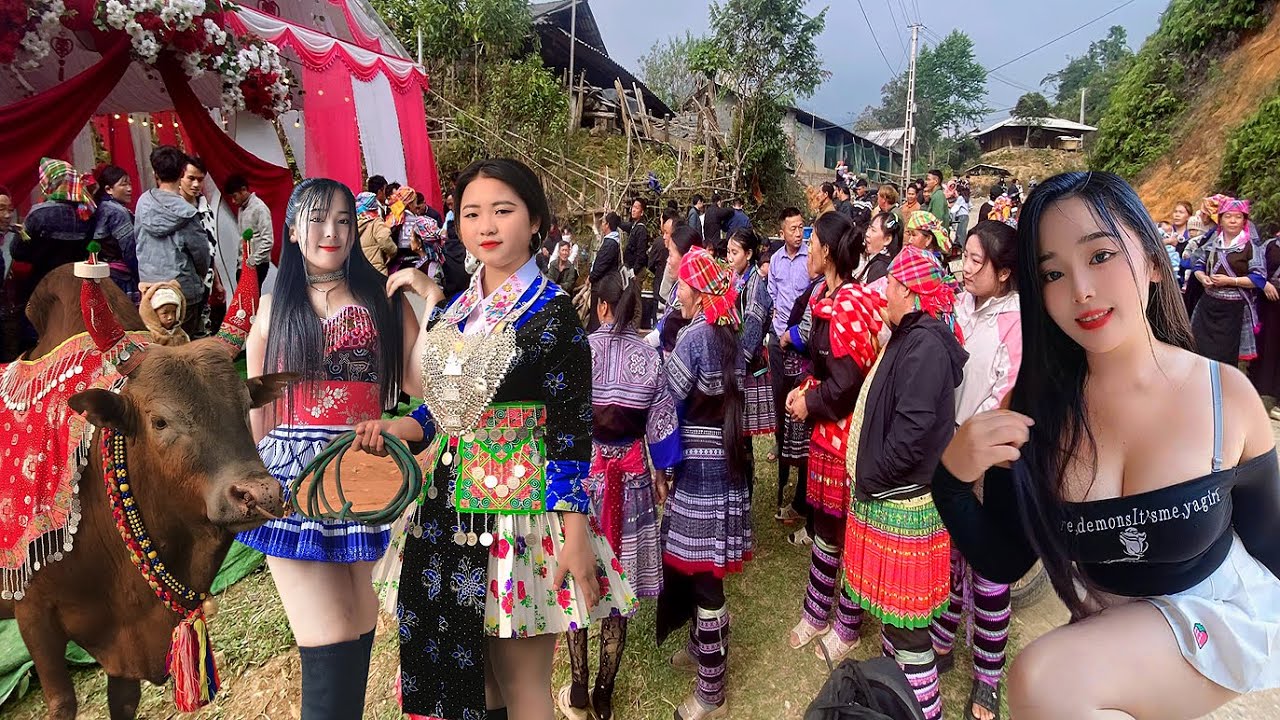 CƯỚI CON ĐẠI GIA NGƯỜI MÔNG TRÊN ĐỈNH PÁ KHOANG, MÊ MẨN VÌ TOÀN GÁI XINH